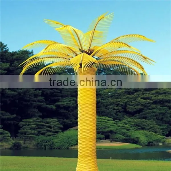 J080406China Supplier Decorative Artificial Light Tree Outdoor Lighted Coconut Palm Trees photo-3
