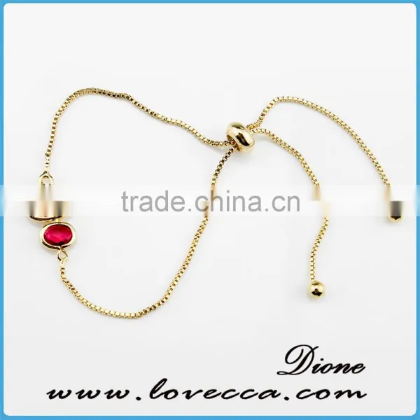 2016 Wholesale Adjustable Glass Multicolor Gemstone Bracelets photo-3
