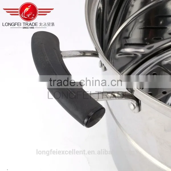 2016 Popular in China Stainless Steel Cookware Pot/stainless Steel Steam Pot photo-3