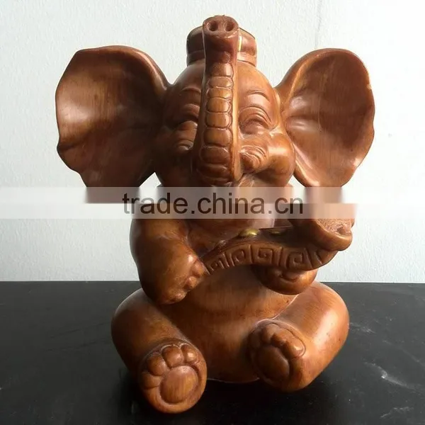 Resin Small Elephant Mascot Decoration