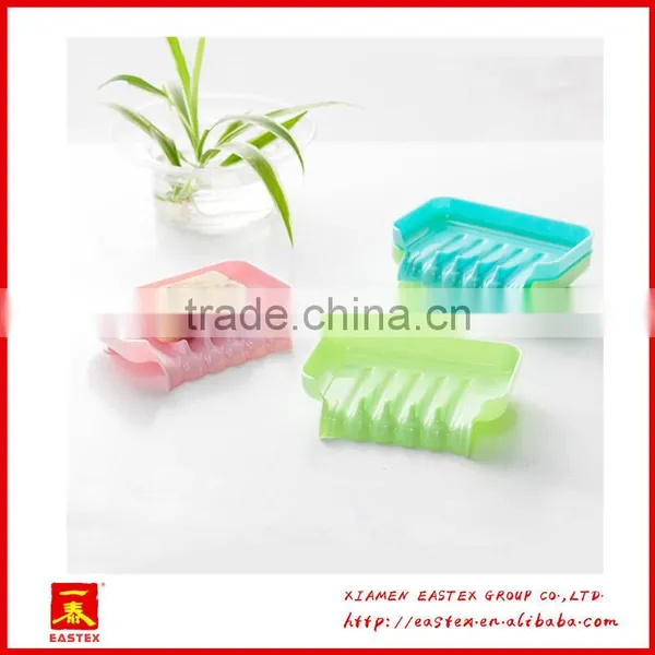 High Quality Sucker Kitchen Bathroom Draining Soap Box photo-4