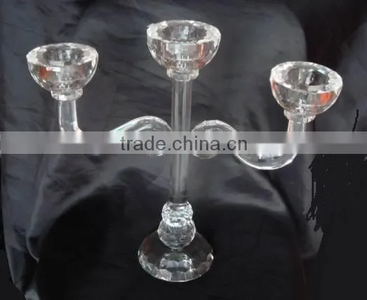 Desk Standing Crystal Candle Holder photo-2