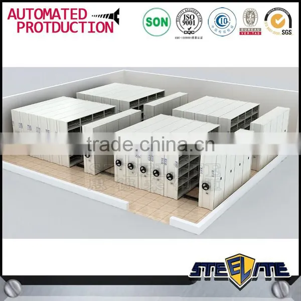 Double Side Office Filing Cabinet Library Mobile Shelving photo-6
