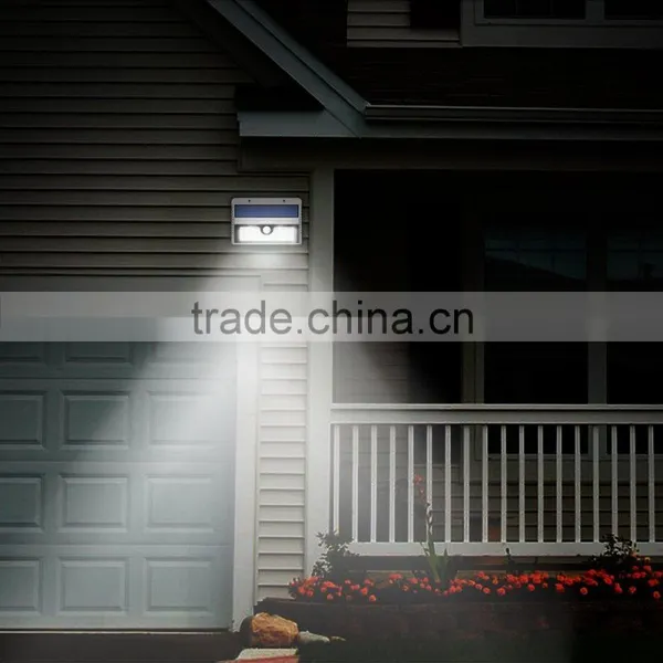 Solar Motion Sensor Waterproof Outdoor Solar Led Panel Light photo-6