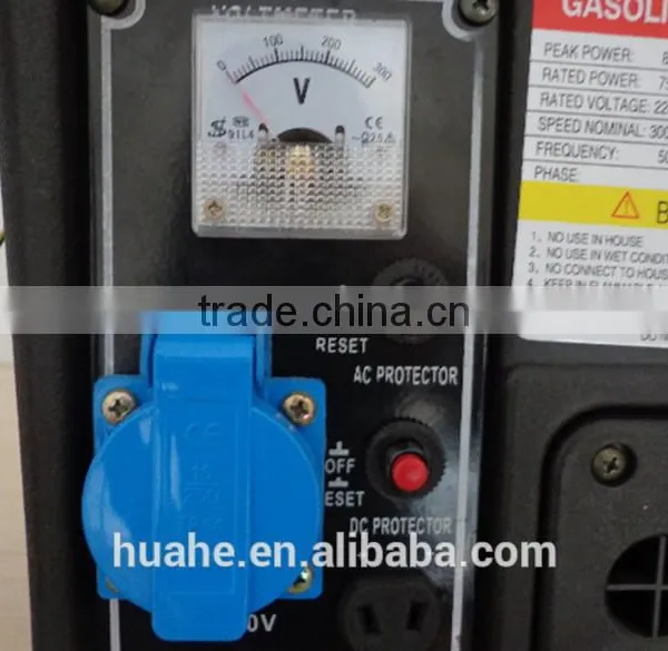 0.65kw Portable Gasoline Generator,1 Cylinder Gasoline Engine photo-2