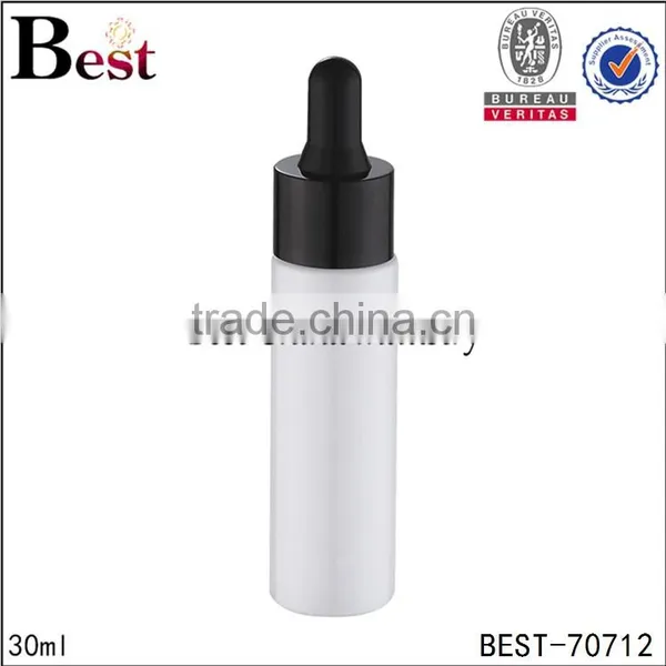 Wholesale Cosmetic Essential Oil Fragrance Perfume PET Screen Printing Aluminum 30ml Plastic Dropper Bottle 2017 Hot New Product photo-6