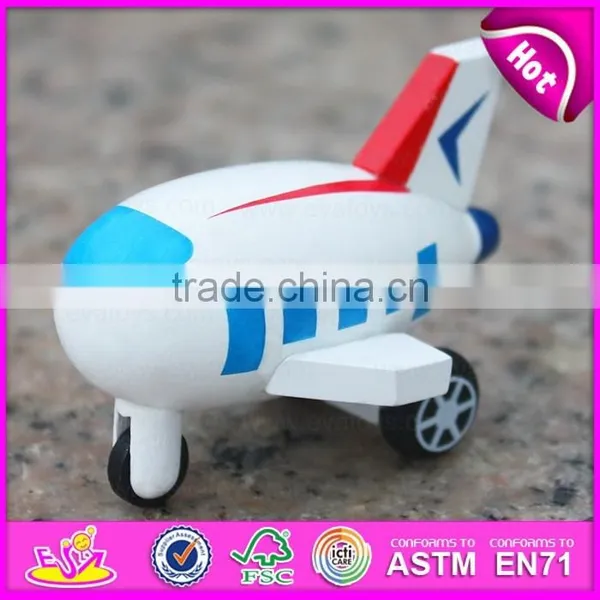 Wholesale Kids Mini Wooden Toy Plane W04A198-S photo-6