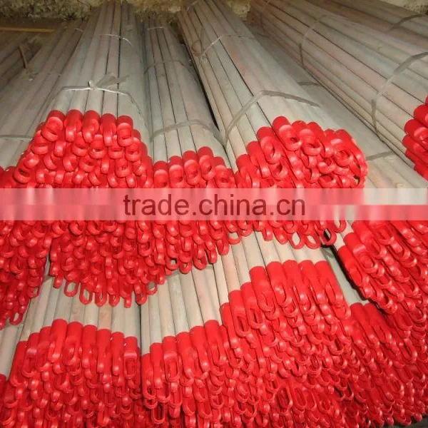 Colorful Plastic Cap Wooden Broom Handle photo-2