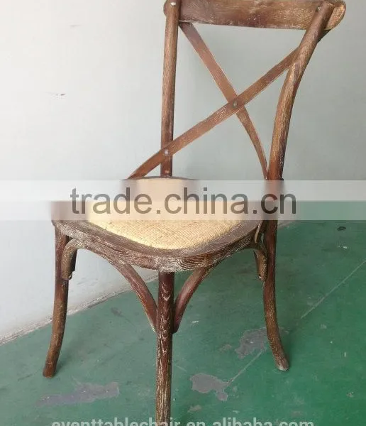 Solid Mahogany Wood Cross Chair/Dining Chair on Discount photo-5
