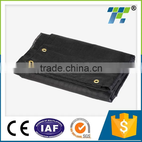PVC Mesh Dump Truck Tarp photo-2