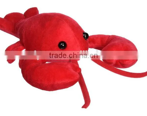 Cheap Stuffed Funny Lobster Toys Custom Logopromotional Cheap Plush Lobster photo-3