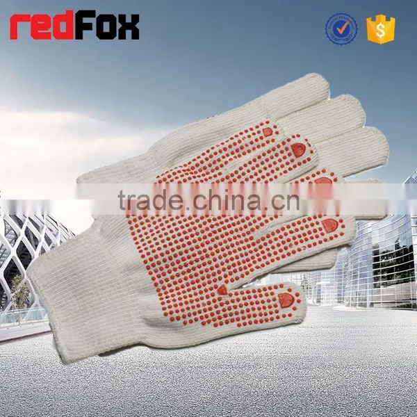 Wholesale Safety Cotton or Leather Work Glove photo-2