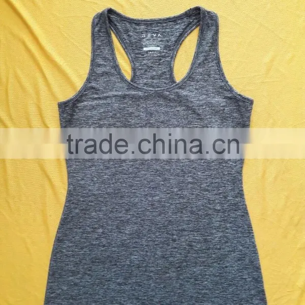 New Product 2016,women Tank Top, 92% Polyester 8%spandex