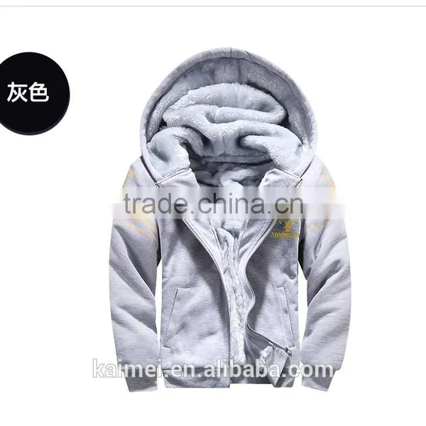 Hot and Latest Design Best-selling Winter Camo Fleece Hoodie CVC (70/30) photo-2