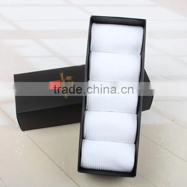 Zm40618b Winter Warm Men Cotton Stocking Man Pure Color Socks photo-5