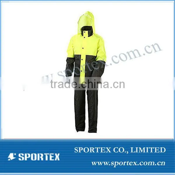 2015 Safety Rain Coat, New High Visibility Industrial Rain Wear#YR-117 photo-2