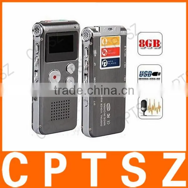8 GB High Quality Digital Voice Recorder High Definition Sound Recording Pen Intelligent HD Voice Audio Voice Recorder