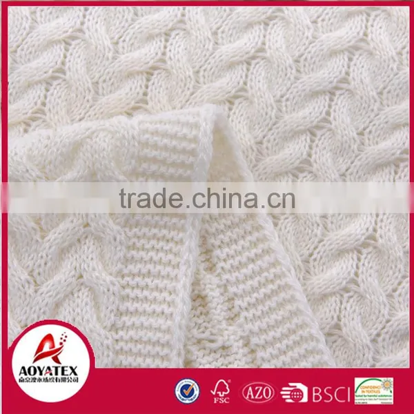 Yarn Knitted Blanket Handmade Crochet Soft and Comfortable Blanket photo-4