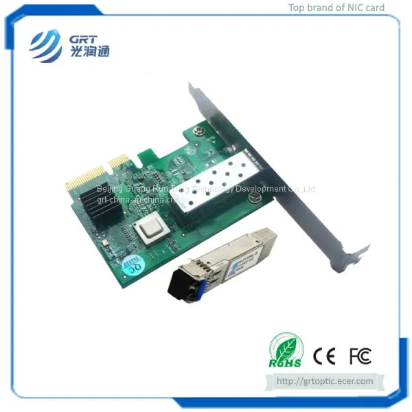 Cost Effective PCIe 10Gigabit 1-Port Fiber Optic Ethernet Network Adapter With 10G Single Mode Module photo-3