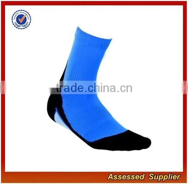 Best Quality Custom Graduated Ankle Compression Sport Crew Socks for Running JH52 photo-4