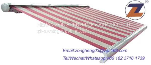 2017 Newest Full Cassette Retractable Awning With Motor photo-2