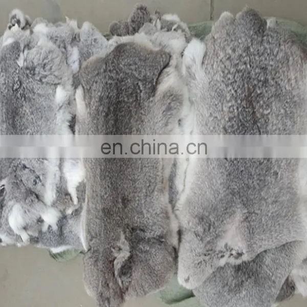 Top Quality Real Rabbit Fur / Natural Rabbit Skin / Rabbit Skin Price With Factory Price