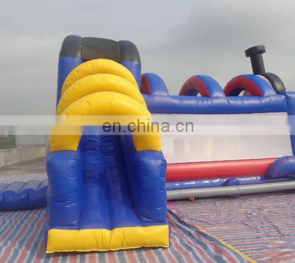 Hot Sale Inflatable Bouncer Slides Combo Thomas Train photo-3