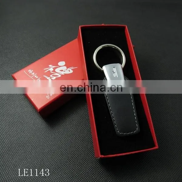 Wholesale PU Leather Keychain Custom High Quality Real Leather Keyring photo-6