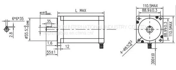 HYBRID STEPPER MOTOR-Nema42 photo-2