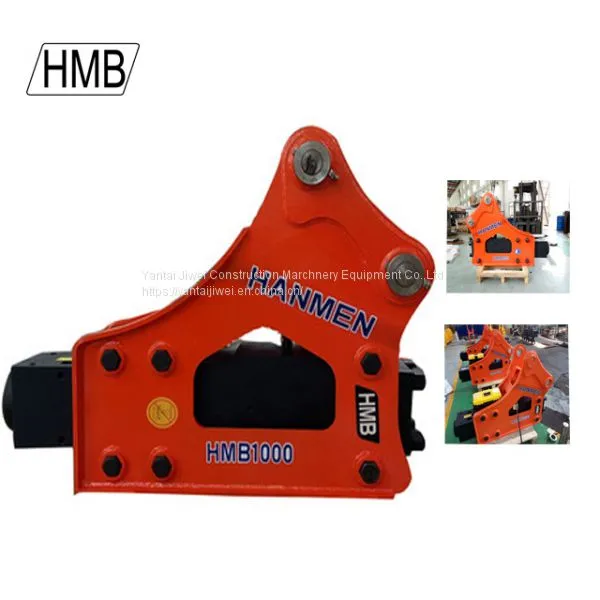 Excavators Side Type HMB1000 Hydraulic Hammer Earthmoving Breaker