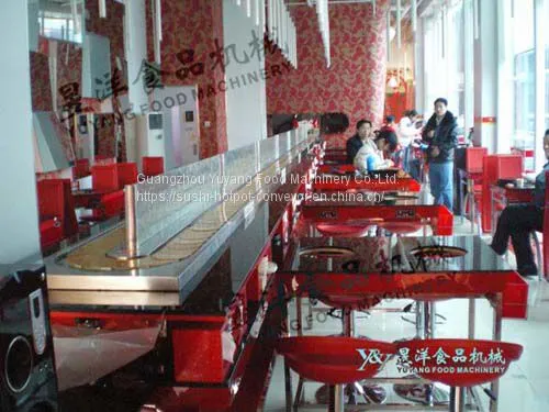 Sushi Restaurant Conveyor Belt Factory : Michaeldeng@gdyuyang.com photo-2
