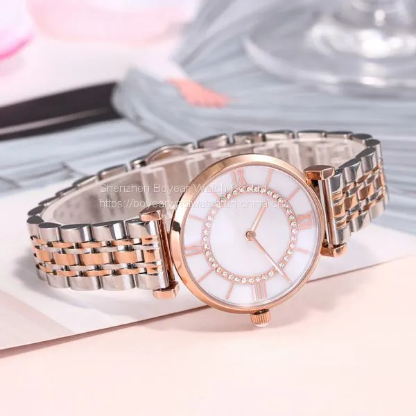 2019 Japan Quartz Analog Timepieces Stainless Steel Luxury Women Lady Watches Jewelry Wrist Watch photo-4