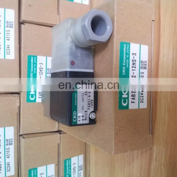 CKD Solenoid Valve FAB21-6-2-12HS-3 photo-3