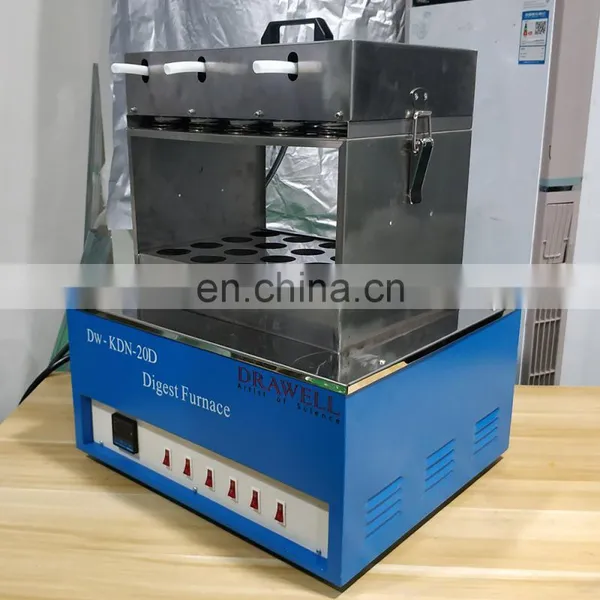 DW-ATN-100 Hot Sale Semi Automatic Kjeldahl Nitrogen Analyzer With Furance photo-5