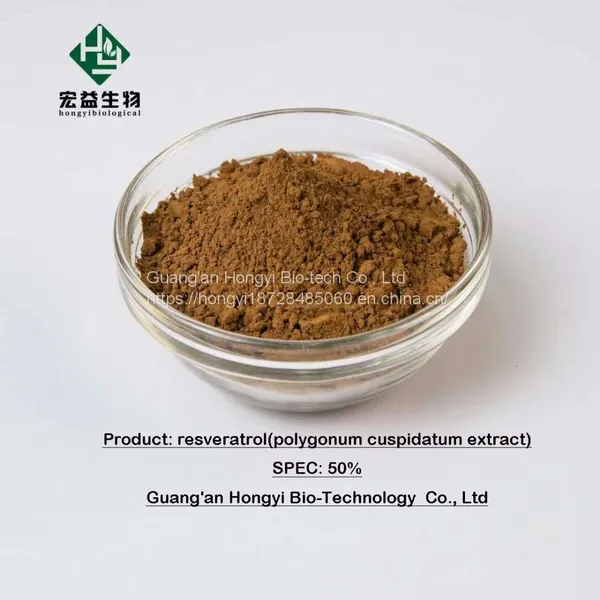 Polygonum Cuspidatum Extract Food Grade Resveratrol 50% CAS 501-36-0 photo-2