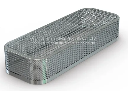 Sterilisation Basket -super Fine Mesh – Various Sizes Stainless Steel Instrument Trays photo-3