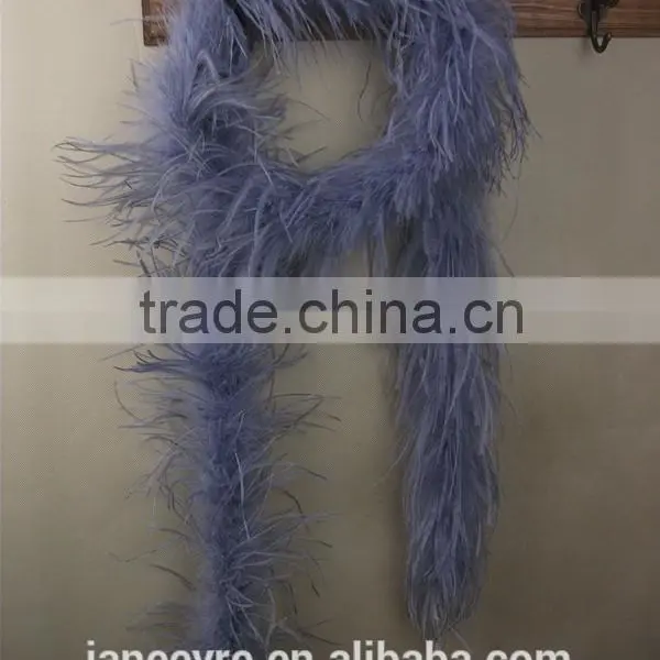 Wholesale Feather Dyed Ostrich Feather Boa For Decorate photo-3