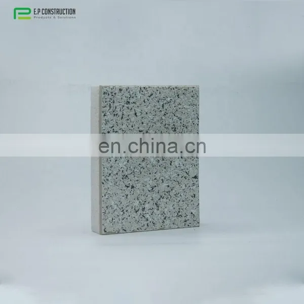 Polycarbonate Polyutherane Camouflage Double Skin Modern Home Stone Black Sandwich Panel Brick photo-4