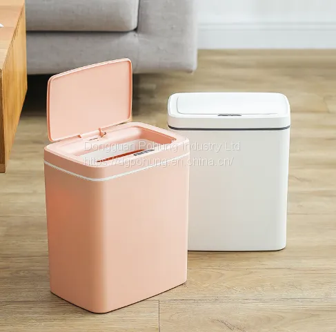 Automatic Large Capacity Household Kitchen Toilet With Lid Garbage Bin photo-2