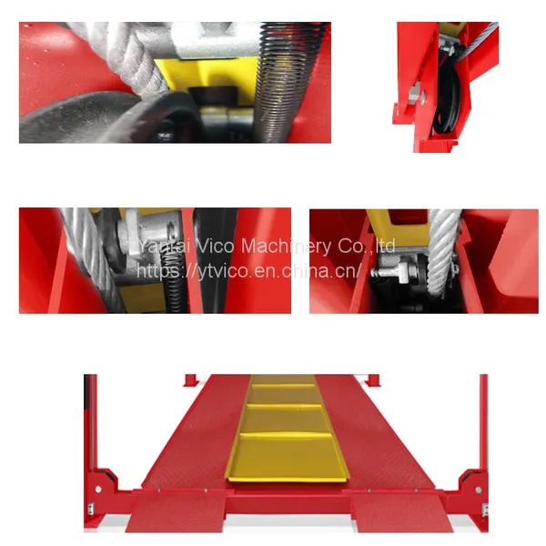 4 Ton Car Lifts Hydraulic Four Post Parking Lift For Service Station #V-PBT-A-6140 photo-5