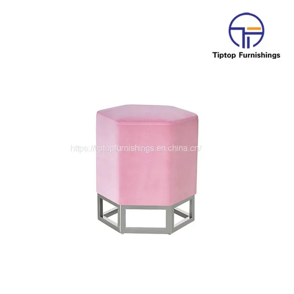 Wholesale Moroccan Decor Furniture Outdoor Pouf Ottoman