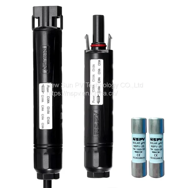 NewSun 4F1 Solar Cable Fuse Connector DC 1000V photo-3