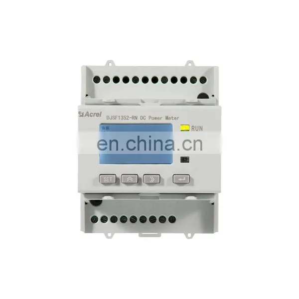 Acrel Charging Pile dc Power Single Phase Electric Battery Voltage Meter Display With Interface RS485 photo-3