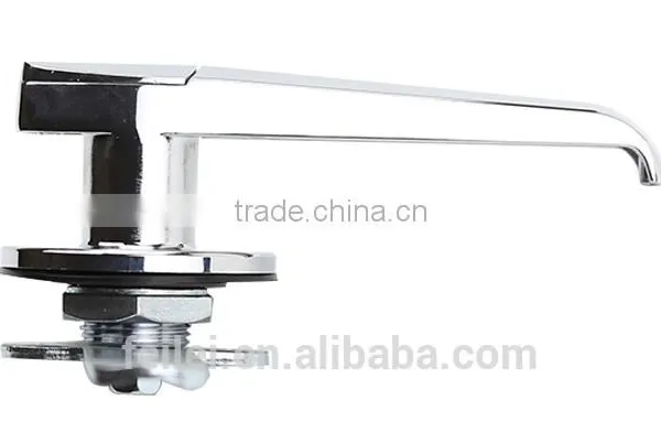 2015 FEILEI MS306-2 Factory Zinc Alloy Waterproof / Dustproof Cabinet/gate L Handle Lock With Cover photo-3