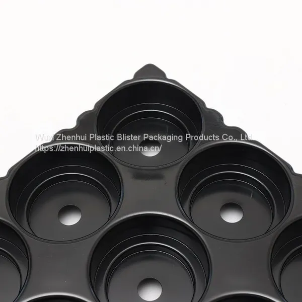 Black Plastic Blister Packaging Trays Protective Blister Trays photo-3