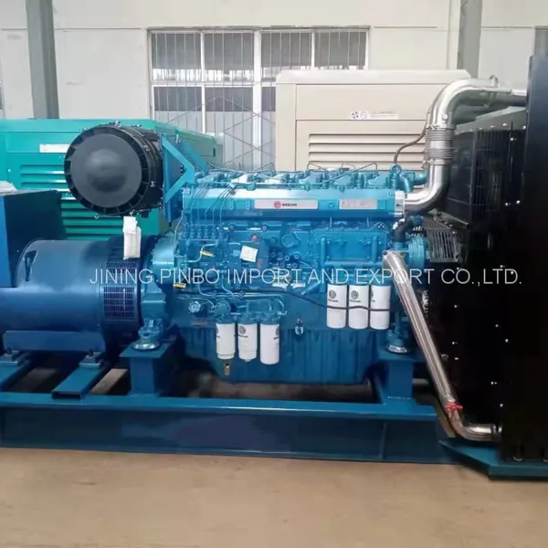 500KW 625KVA 6M33D633E200 WEICHAI Open Generator Set photo-3