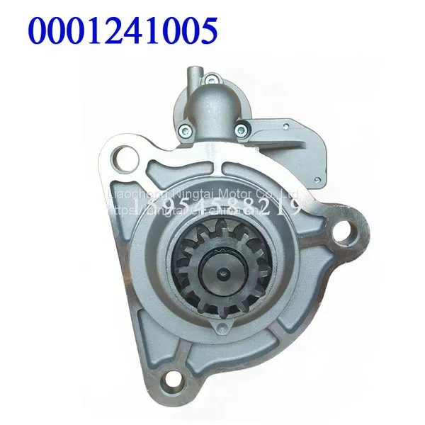Bosch 0001241005 Single Phase Motor Soft Starter Fabricators Engine Starter Motor 24V China Permanent Magnet Starter Motors for Man Lester Starter Motor photo-3