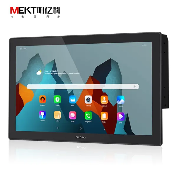 MEKTmingyike 11.6/12 Inch Capacitive Touchscreen Android 11 All-in-One Front Panel IP65 Waterproof, Embedded Tablet Wall Mount RK3568 HDMI photo-5