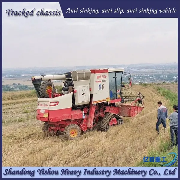 Harvester Modified Track Chassis Anti Slip and Anti Sinking Vehicle photo-5