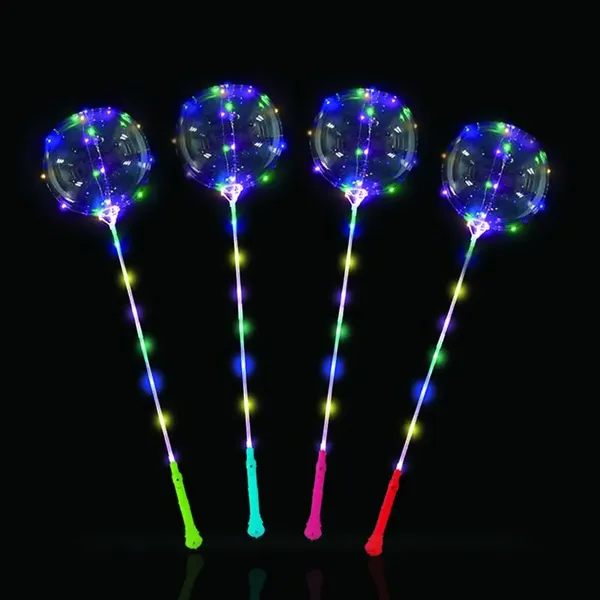 Novelty Amor 18 20 Inches Navidenos Kits Para Fiesta Cumplean Set De Globos -Al-Por-Mayor Burbuja Balloon With Light photo-3